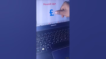 Pound symbol shortcut #msoffice