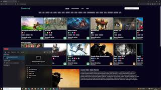 Questzing Demo (React, TypeScript, TailwindCSS, Linode, Docker, XAMPP, Github, RAWG)