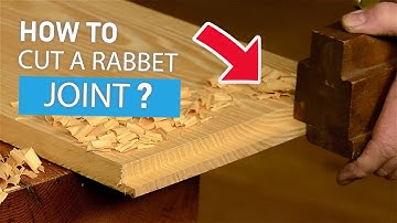 Hoe een sponning te snijden met een bewegende schaaf