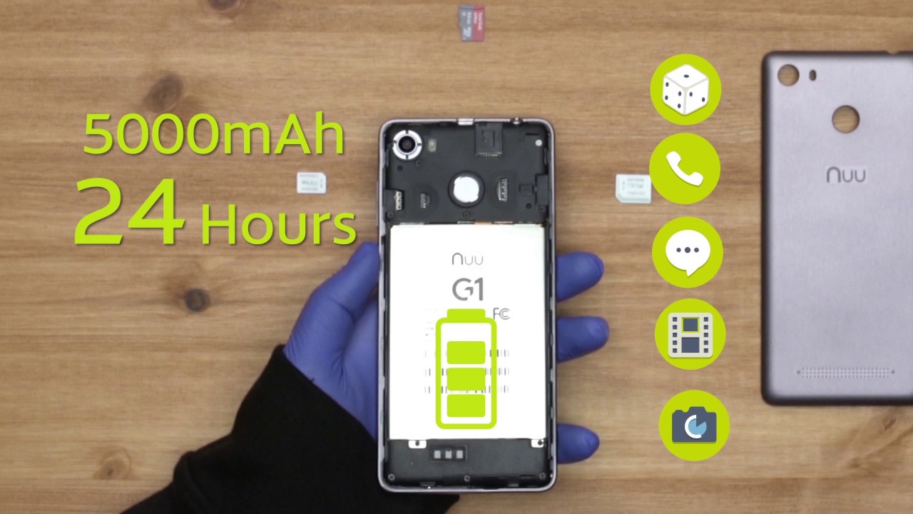 The NUU Mobile G1 Android Oreo (Go edition) Unboxing