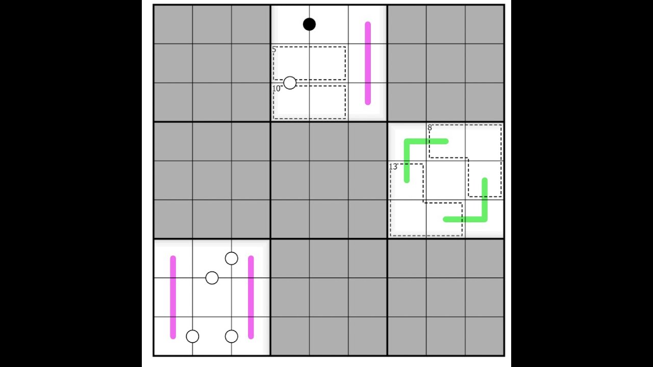 Variant Sudoku 101: Exam 1 (Solution Video)