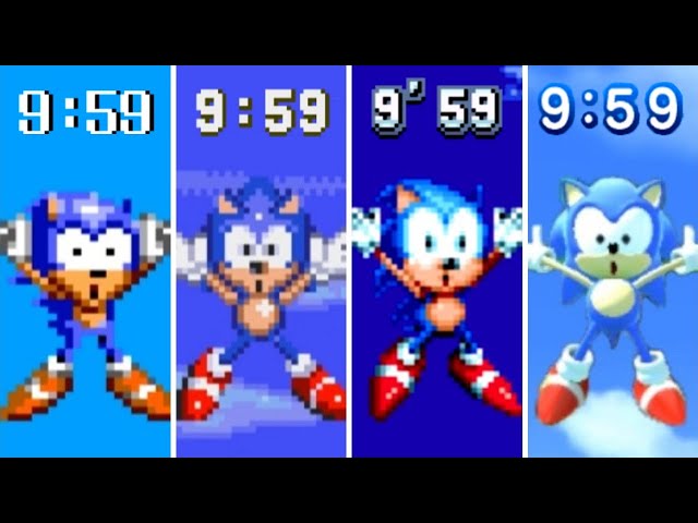 Evolution of Time Over in Sonic Games (1991-2022) class=