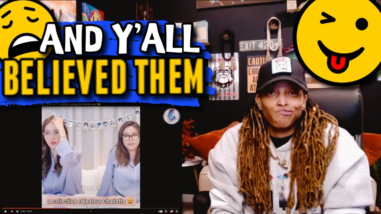 ENGLOT: CHARLOTTE JEALOUS DURING WINK WHITE LIVE?!! 👀😏 | ENGLOT | UNSOLICITED TRUTH REACTION #englot