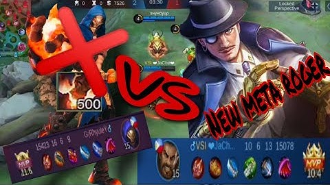 ENEMIES ALDOUS 500 STOCK!!! VS NEW META ROGER | PERFECT GAMEPLAY | BY NOSHCIM PLAYS