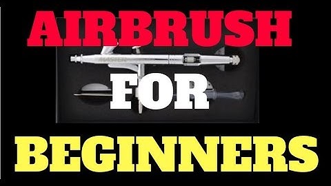 ARTALK AIRBRUSH CLASS #1 FOR BEGINNERS  IWATA NEO VS OPHIR