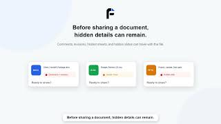 I Built a Privacy-First Desktop App to Check Documents Before Sharing