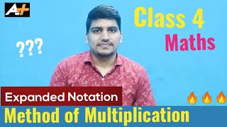 Multiplication by Expanded Notation Method | For kids | class 4 | Maths |