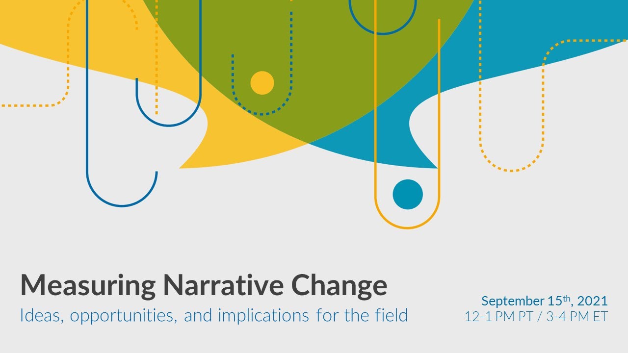 Measuring Narrative Change Webinar