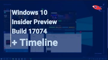 Review Windows 10 Insider Preview Build 17074 + Timeline!