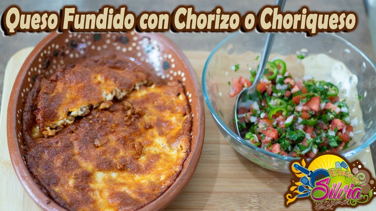 Queso Fundido con Chorizo o Choriqueso - ElSazóndeSilvia 