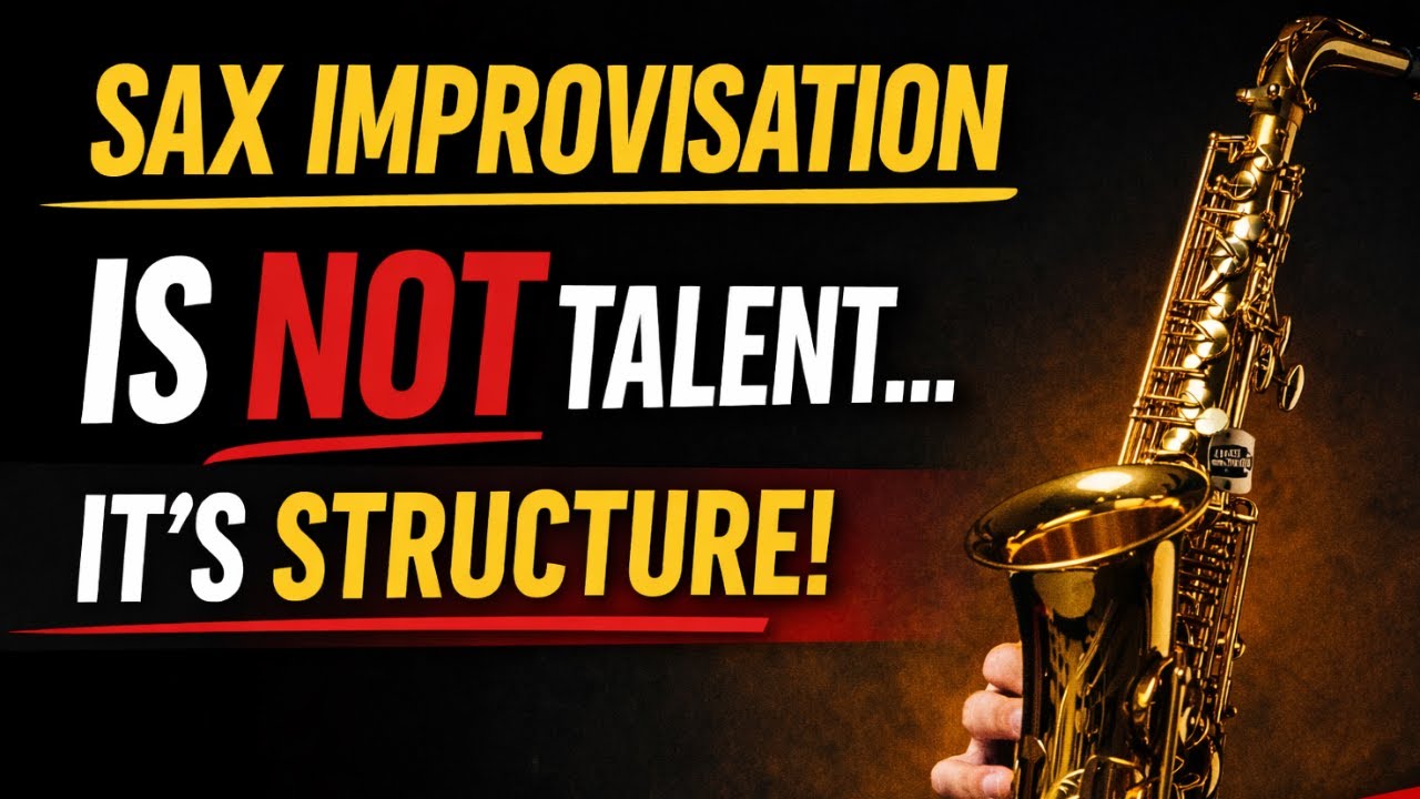 Saxophone Improvisation Is NOT Talent — It’s Structure