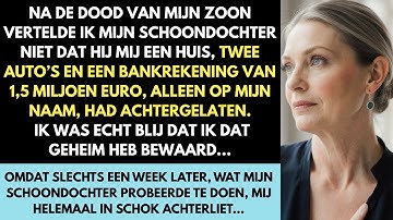 Na de dood van mijn zoon verzweeg ik dat hij mij 1,5 miljoen euro, een huis en twee auto’s naliet.