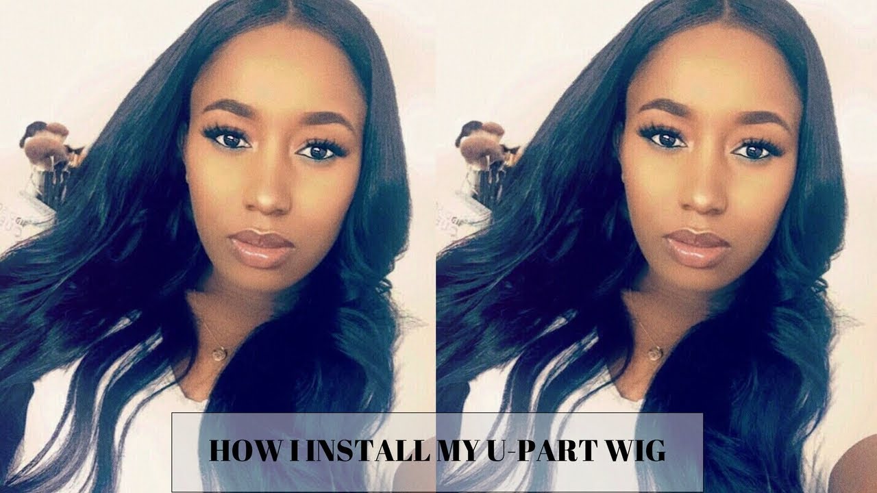 HOW I INSTALL MY UPART WIG WITHOUT REMOVING AT NIGHTS FEAT ...