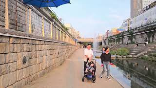 Seoul Sunset River Walk 