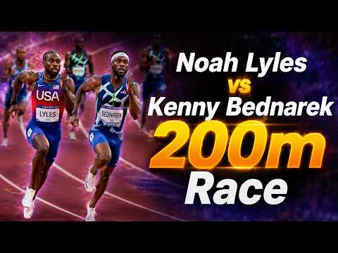 Noah Lyles vs Kenny Bednarek | 200m Race Breakdown