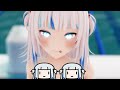 Gura - Igloo -【MMD HOLOLIVE 4K | 60FPS】#mmd