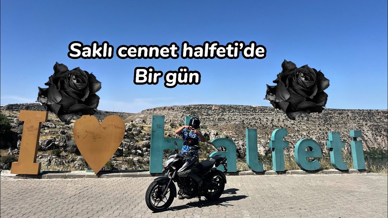 Saklı cennet Halfeti’de bir gün | siyah gülü görmeye gittik |filim Tadında Vlog #1