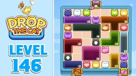 Drop The Cat Level 146 Walkthrough Solution