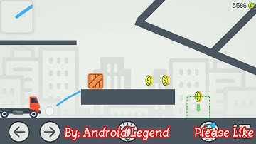 Brain Physic Level 2-54 Brain it on the wooden truck level 2-54 Android Solution