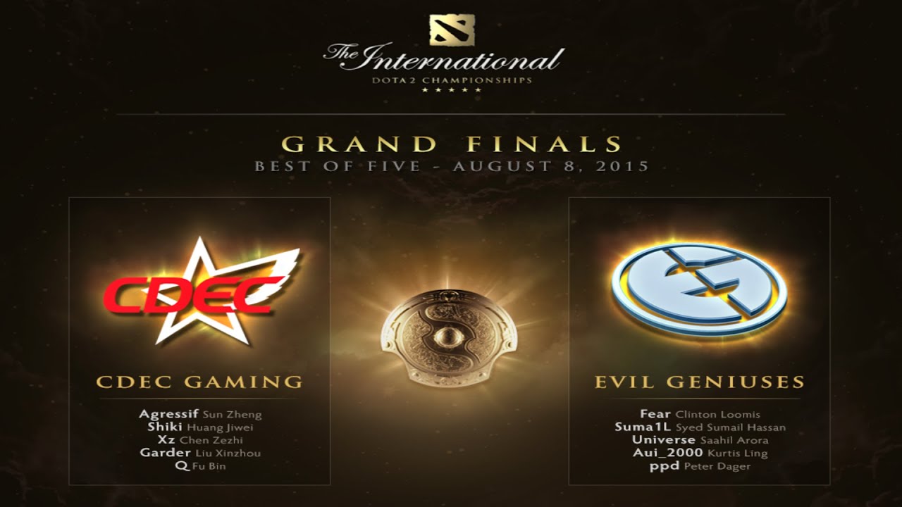 DOTA 2 TI5 GRAND FINAL - $6 Million Ice Blast & Echo Slam - EG vs CDEC
