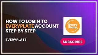 How to Login to Everyplate Account Step by Step screenshot 2