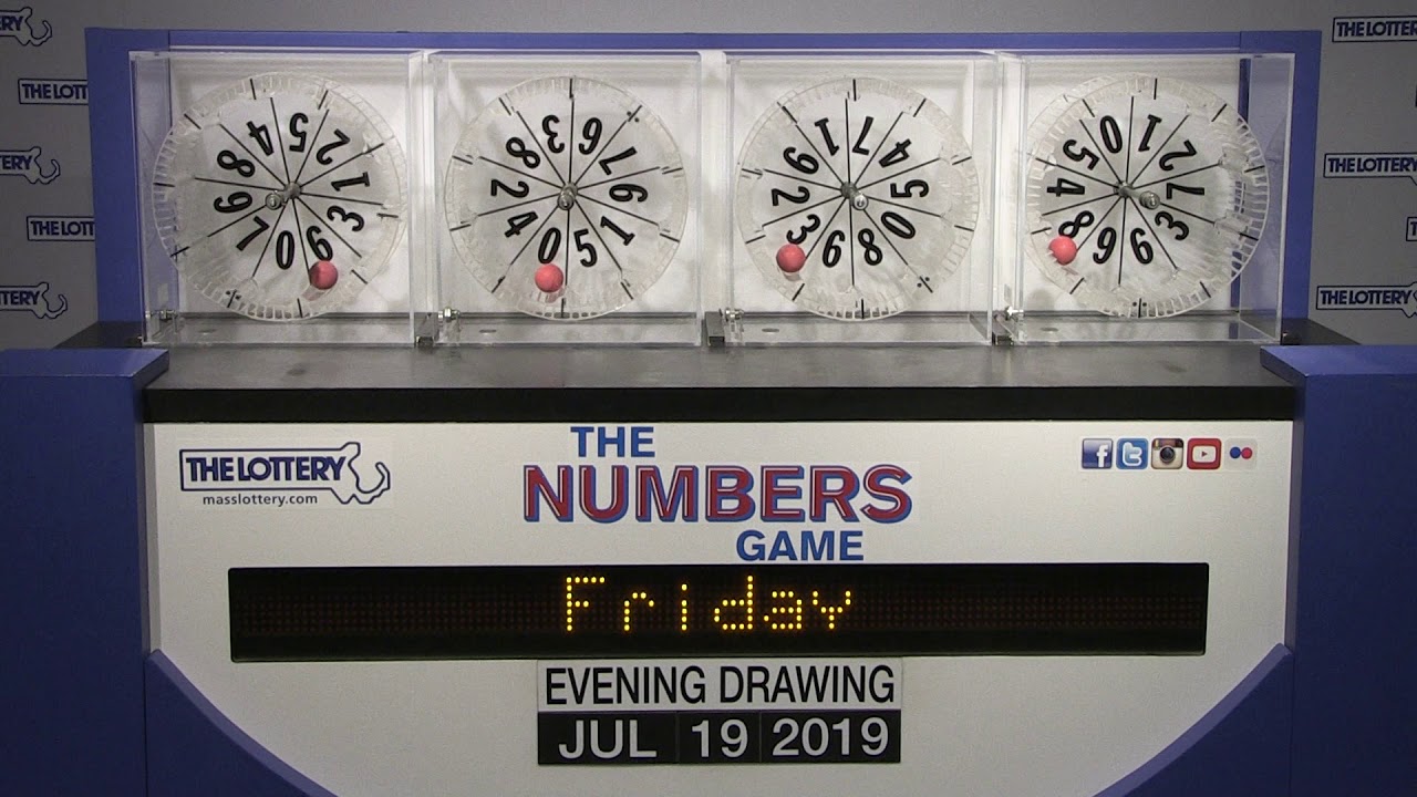 Evening Numbers Game Drawing: Friday, July 19, 2019