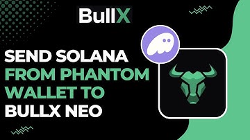 How To Send Solana From Phantom Wallet To BullX NEO !