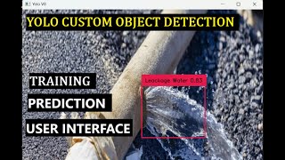 I made water leakage detection using YOLO 8 || YOLO 8 water leakage model screenshot 5