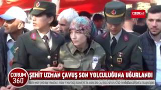 ŞEHİT UZMAN ÇAVUŞ SON YOLCULUĞUNA UĞURLANDI Resimi