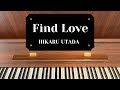 Find Love(きれいな人)宇多田ヒカル ピアノカバー