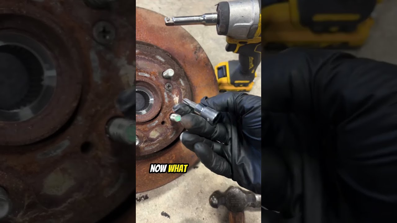 Hack For Removing These ANNOYING Rotor SCREWS 