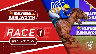 20230712 Hollywoodbets Kenilworth interview Race 1 won by CALLMEGETRIX
