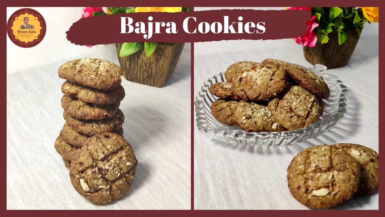 BEST COOKIES | Bajra Cookies | Gluten-free | No Sugar | Eggless | No Oven | Pearl Millet Cookies |