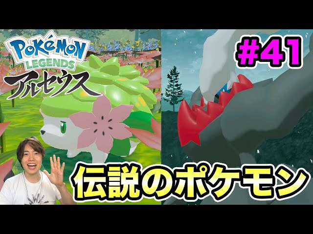 ポケモンアルセウス】最終回かと思ったらまだ伝説%幻のポケモンが！#41