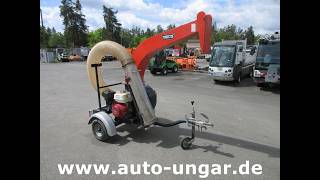 Youtube-Video Trilo SU 40 B Truckloader Vacuum Sweeper mobiler Laubsauger