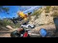 Insane Motorcycle Crashes &amp; Scary Moments (Burning Bike Flies Over Car)