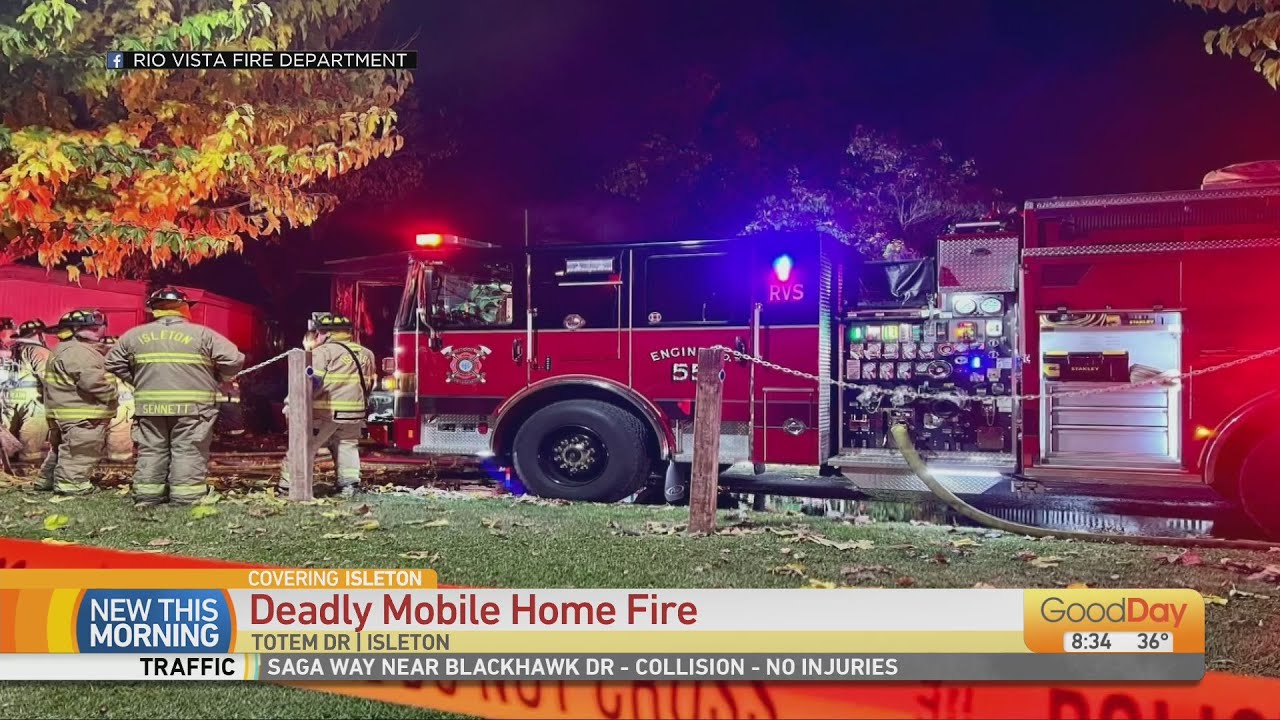 Trapped person found dead in Isleton structure fire - YouTube