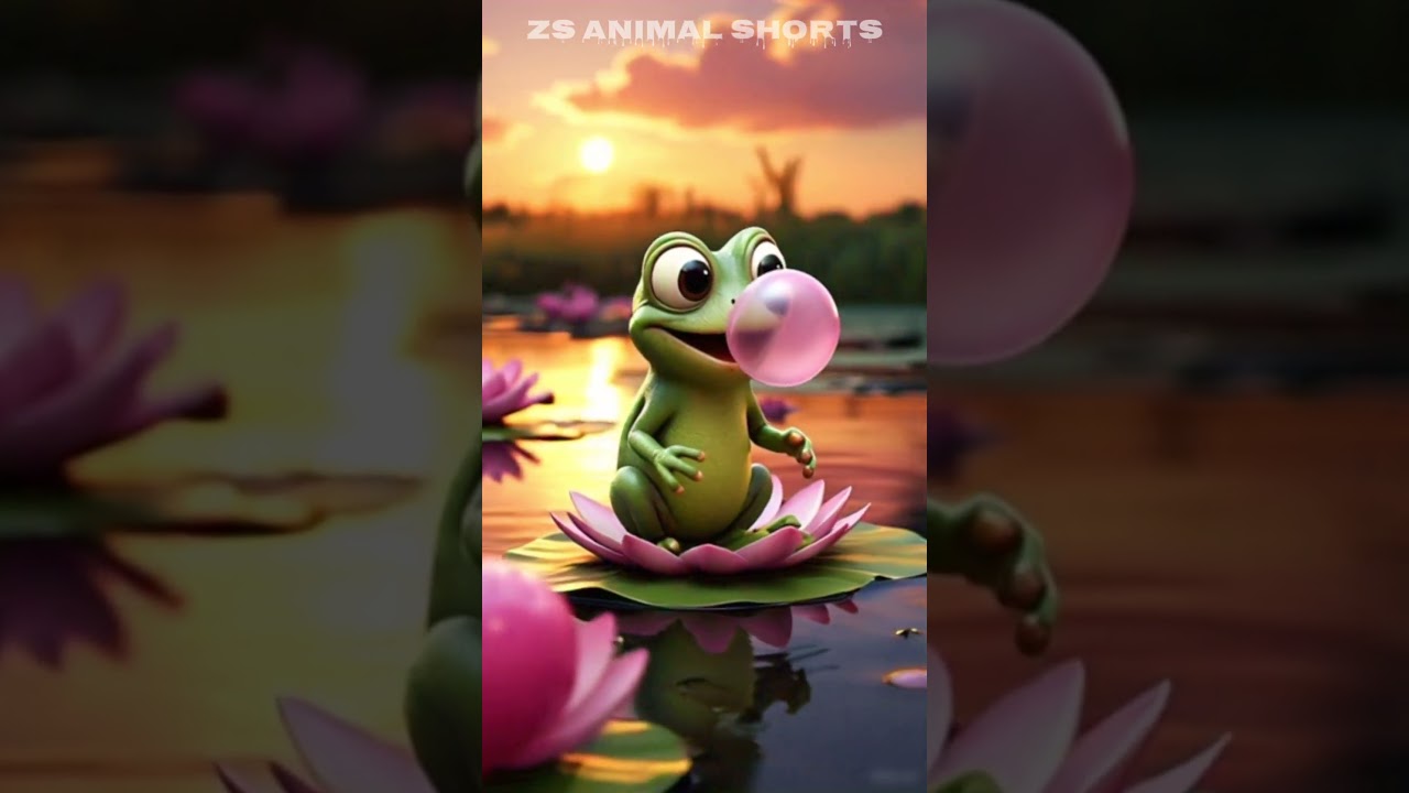 Bubble Frog Mode: ON 🐸💨 