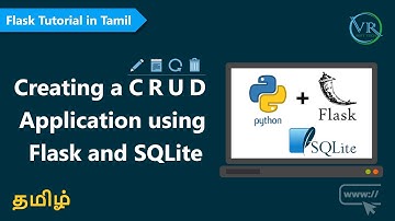 Flask - SQLite CRUD Application in Tamil