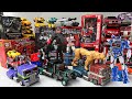 NEW Transformers ONE RobotCar Toy (Unboxing) Optimus Prime Knock Out Megatron & SoundWave Stopmotion