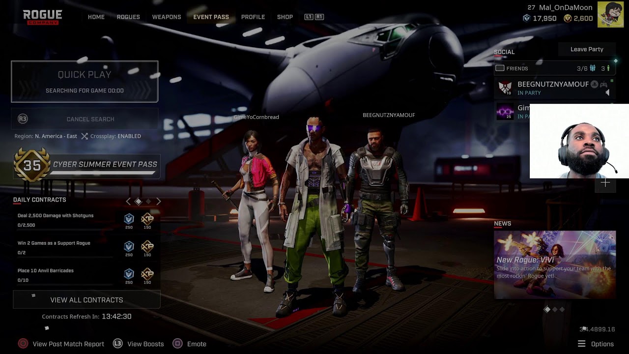 MVP Master, Come Pick My Character | Rogue Company