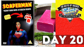 How To Turn Bar Soap Into Liquid Soap: EASY [1 BAR MAKES 4 BOTTLES!]