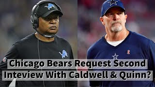 Chicago Bears Coaching Update: Second Interview With Dan Quinn & Jim Caldwell??
