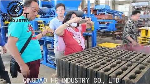 QT8 15 block machine test video