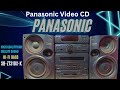 Panasonic min CD stereo music system V BASS CA-C32 bass speakers Dolby B NR PANASONIC DVD