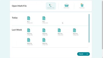 KiwiWrite Math: Opening and Moving Files