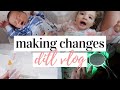 MAKING CHANGES... | DAY IN THE LIFE WITH A NEWBORN 2020