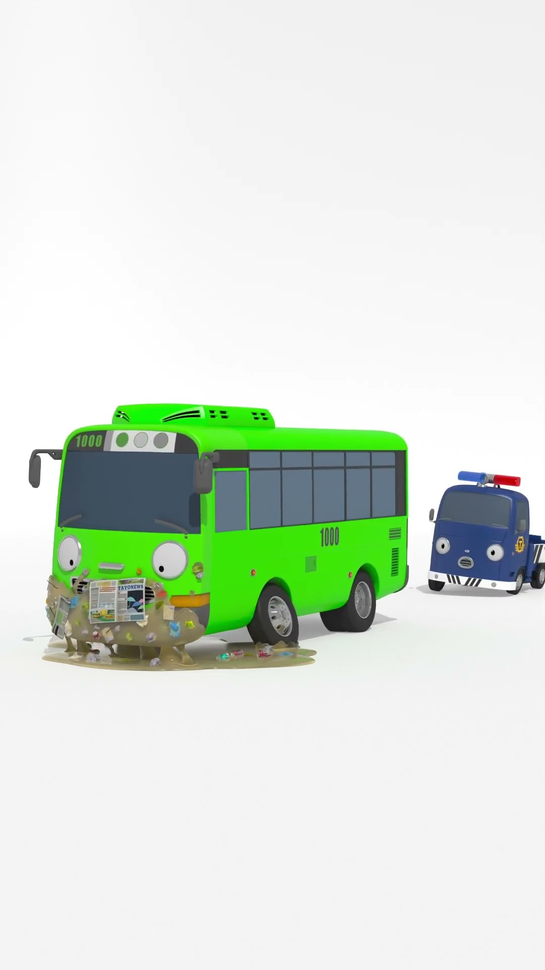 Mari Tolong Bus yang Lengket! #Shorts #Tayobahasaindonesia