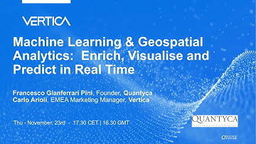 Machine Learning & Geospatial Analytics