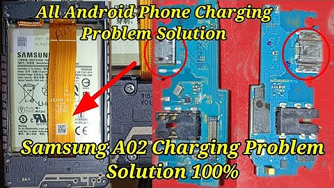 Samsung a02 charging solution 💯 working